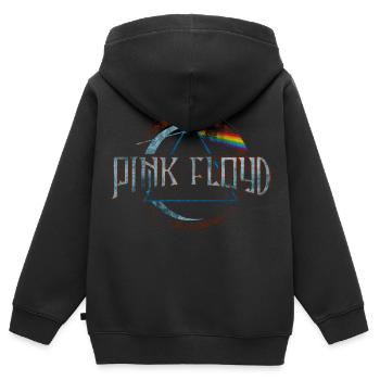 Pink Floyd Prism Logo - Sweat Premium à capuche zippé enfant bio - noir - Dos - AI Model Kid Male (0cm)