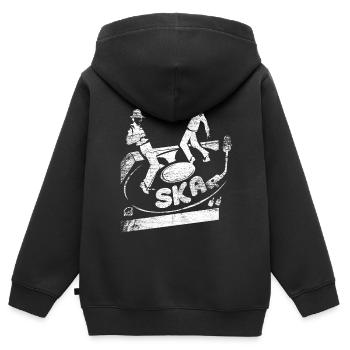Genre de musique ska - Sweat Premium à capuche zippé enfant bio - noir - Dos - AI Model Kid Male (0cm)