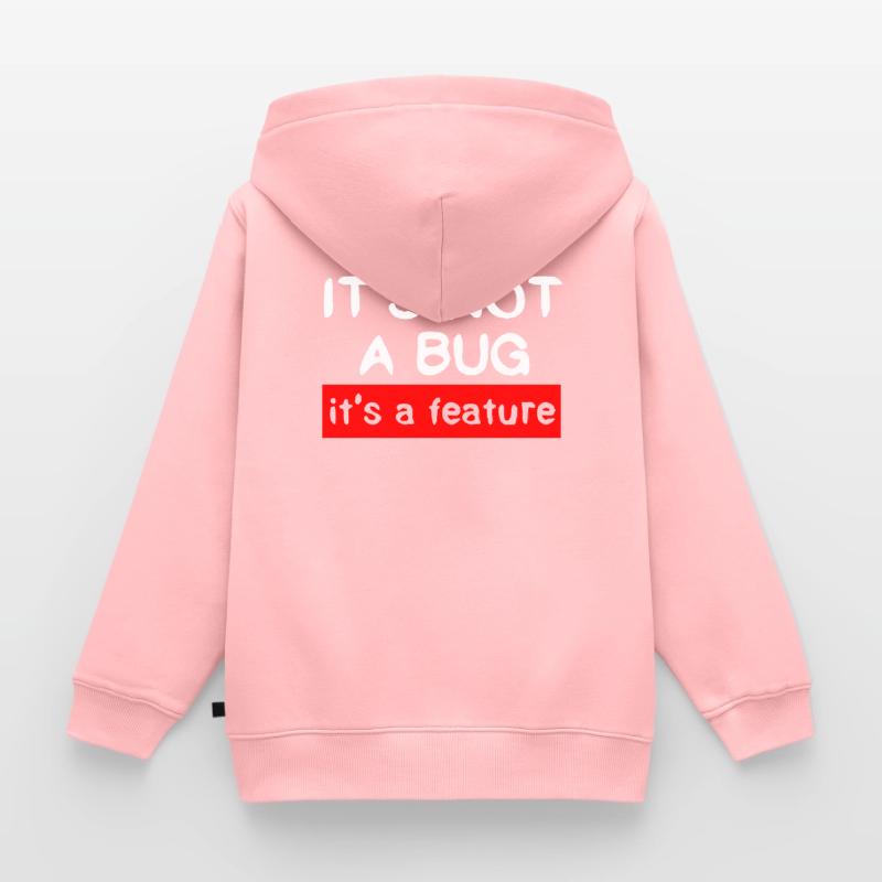 Programmierer - Coder - Hacker - IT Kinder Premium Organic Zip Hoodie