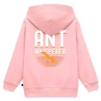 Ant Insect Gift Nature Vermin Bug Ant - Kids Premium Organic Zip-up Hoodie - rose - Back - AI Model Kid Female (0cm)