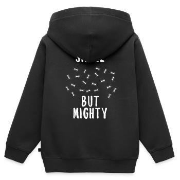 Fourmi Insecte Cadeau Nature Vermine Bug Fourmi - Sweat Premium à capuche zippé enfant bio - noir - Dos - AI Model Kid Male (0cm)