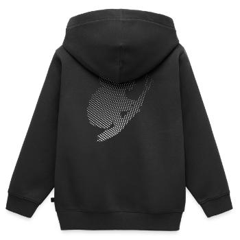 Koala - Sweat Premium à capuche zippé enfant bio - noir - Dos - AI Model Kid Male (0cm)