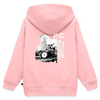RC Buggy Racer Röntgenauto Hobby - Kinder Premium Organic Zip Hoodie - Rosa - Hinten - AI Model Kid Female (0cm)