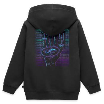 Hand of Mysteries Alchemy Alchemist - Kids Premium Organic Zip-up Hoodie - black - Back - AI Model Kid Male (0cm)