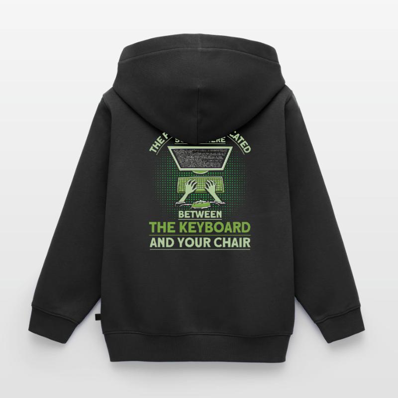 The problem is localized sysadmin Kids Premium Organic Zip-up Hoodie