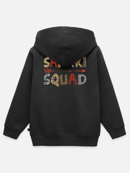 Drużyna Safari, safari - Bluza Premium z kapturem na zamek dziecięca bio - czarny