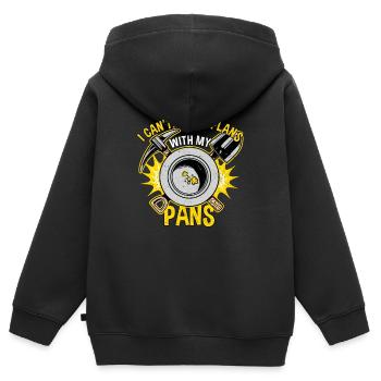 Gold prospectors Gold miners Gold diggers - Kids Premium Organic Zip-up Hoodie - black - Back - AI Model Kid Male (0cm)