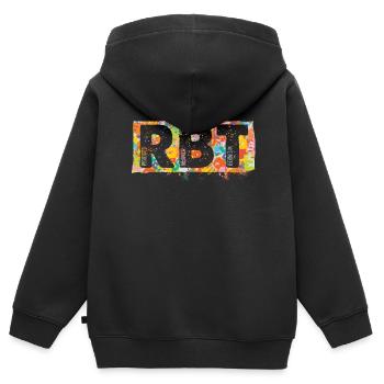 Behavioral Engineer RBT - Kids Premium Organic Zip-up Hoodie - black - Back - AI Model Kid Male (0cm)