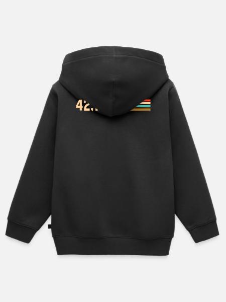Halve Marathon, Marathon, Hardloper - Kinder Premium zip hoodie biologisch - zwart