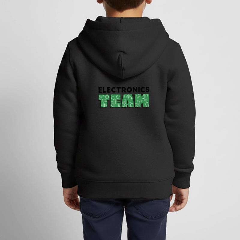 Programmierer - electronics TEAM Kinder Premium Organic Zip Hoodie
