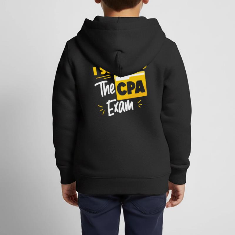 Comptable Comptable Comptable Sweat Premium à capuche zippé enfant bio