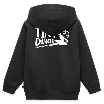 Tiny dancer, ballet dancing - Kids Premium Organic Zip-up Hoodie - black - Back - AI Model Kid Male (0cm)