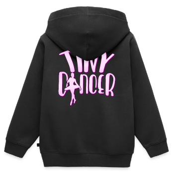 Tiny dancer, ballet dancing - Kids Premium Organic Zip-up Hoodie - black - Back - AI Model Kid Male (0cm)