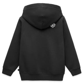 Soccer Heart with Soccer Players - Heart Soccer Pl - Kinder Premium Organic Zip Hoodie - Schwarz - Hinten - AI Model Kid Male (0cm)