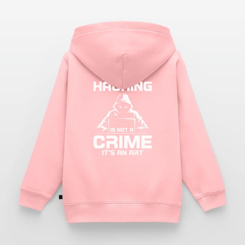 Cybersecurity Computer Security Cybersecurity Kids Premium Organic Zip-up Hoodie