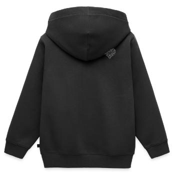 Guitar Heart Guitar Player Guitarist Guitar Musici - Kinder Premium Organic Zip Hoodie - Schwarz - Hinten - AI Model Kid Male (0cm)