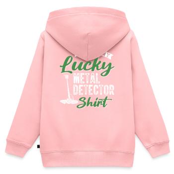 Medizinischer Kodierer Medizinischer Programmierer - Kinder Premium Organic Zip Hoodie - Rosa - Hinten - AI Model Kid Female (0cm)