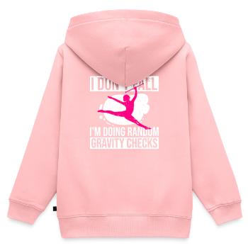 Twirling Recitals Design Für Baton Twirler Und - Kids Premium Organic Zip-up Hoodie - rose - Back - AI Model Kid Female (0cm)