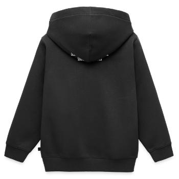 Feuerwehr - Mutig in jeder Situation - Kinder Premium Organic Zip Hoodie - Schwarz - Hinten - AI Model Kid Male (0cm)
