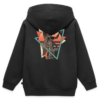 Anunnaki Antike Sumerer Babylonier Assyrer - Kinder Premium Organic Zip Hoodie - Schwarz - Hinten - AI Model Kid Male (0cm)