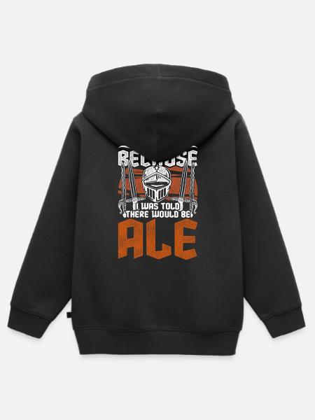 Mittelalterfest Mittelaltermarkt - Kinder Premium Organic Zip Hoodie - Schwarz