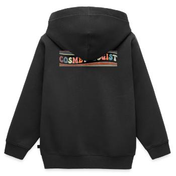 Groovy Kosmetikerin Kosmetologie Kosmetikerin - Kinder Premium Organic Zip Hoodie - Schwarz - Hinten - AI Model Kid Male (0cm)