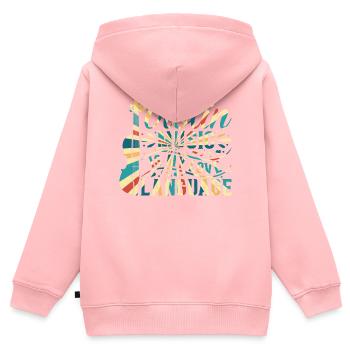 Violin Music Is My Love Language Violin Music Play - Kinder Premium Organic Zip Hoodie - Rosa - Hinten - AI Model Kid Female (0cm)