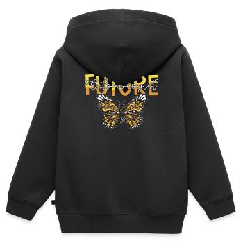 Future Entomologist Entomology Insect Researcher - Kinder Premium Organic Zip Hoodie - Schwarz - Hinten - AI Model Kid Male (0cm)