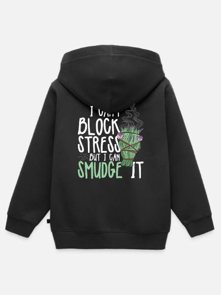 Smudging Wohnung Ausräuchern - Kinder Premium Organic Zip Hoodie - Schwarz