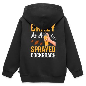 Funny Southern Slang Country - Kids Premium Organic Zip-up Hoodie - black - Back - AI Model Kid Male (0cm)