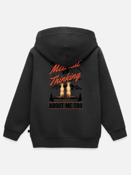 Erdmännchen Surikat Meerkat - Kinder Premium Organic Zip Hoodie -