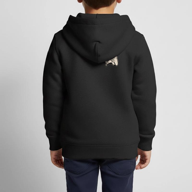 Bald Eagle - Bird Eagle Graphic Design Kids Premium Organic Zip-up Hoodie
