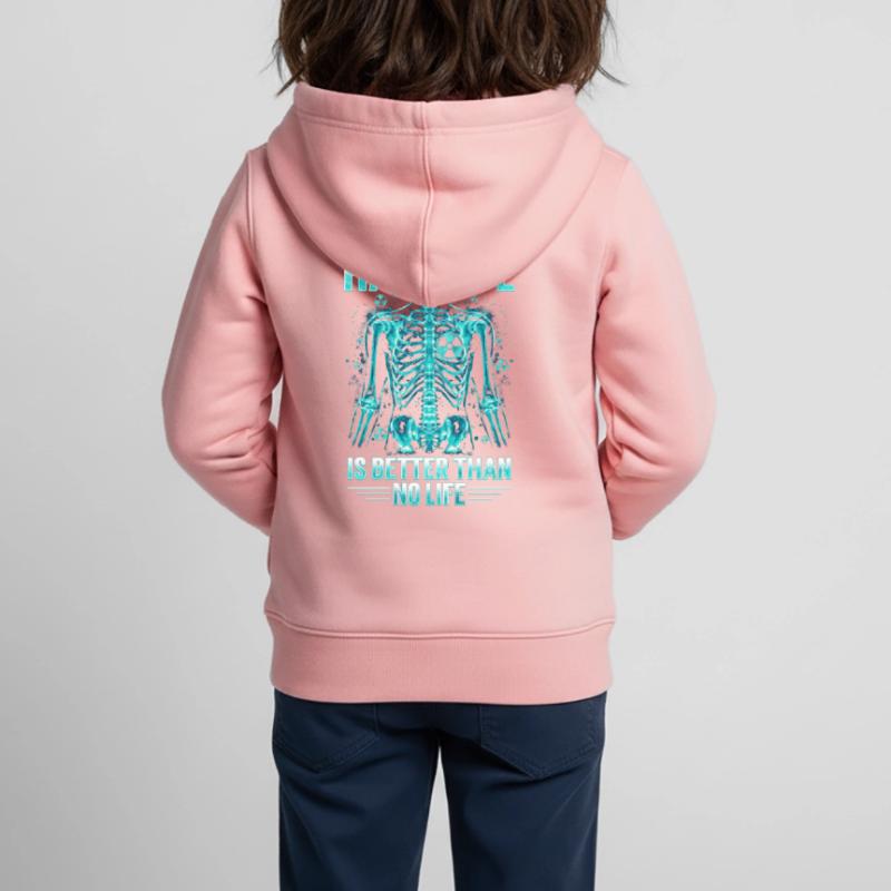 Nuclear Engineer Nuclear Technician Kids Premium Organic Zip-up Hoodie