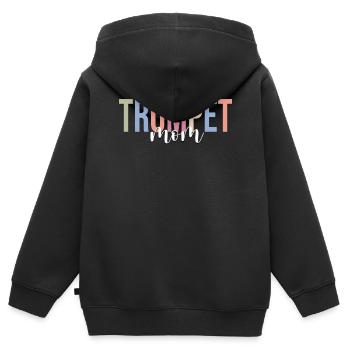 Trumpeter Band Trumpeter Marching Band - Kids Premium Organic Zip-up Hoodie - black - Back - AI Model Kid Male (0cm)