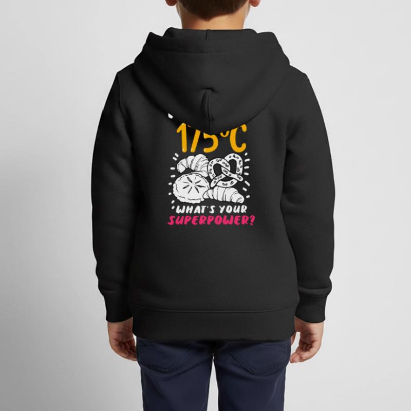 Bread Baking Bread Maker Kids Premium Organic Zip-up Hoodie
