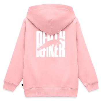 Diver Scuba Diving Diving Depth Definer - Kids Premium Organic Zip-up Hoodie - rose - Back - AI Model Kid Female (0cm)