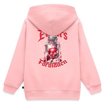Apothecary Herb Collector Elixirs Of The Forbidden - Kids Premium Organic Zip-up Hoodie - rose - Back - AI Model Kid Female (0cm)