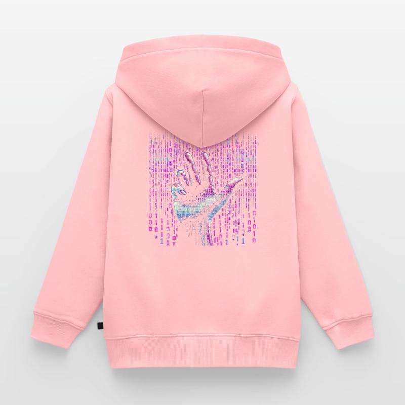 Programmierer Programmieren Informatik Kinder Premium Organic Zip Hoodie