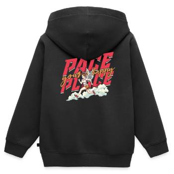 Marathon Marathon Runners Running - Kids Premium Organic Zip-up Hoodie - black - Back - AI Model Kid Male (0cm)