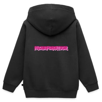 Job Fachinformatiker - Kinder Premium Organic Zip Hoodie - Schwarz - Hinten - AI Model Kid Male (0cm)
