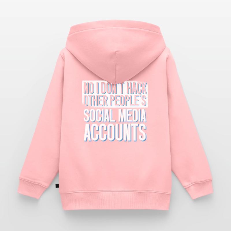 Programmer Coder Software Developer Kids Premium Organic Zip-up Hoodie