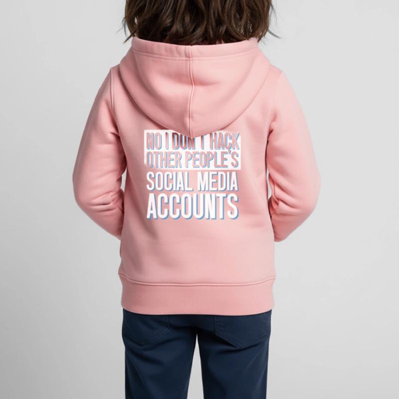 Programmer Coder Software Developer Kids Premium Organic Zip-up Hoodie