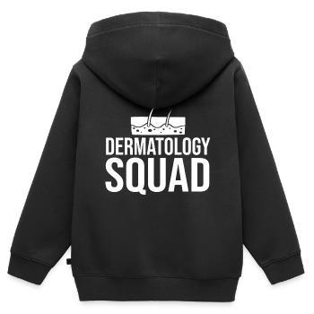 Dermatology Skin Care Skin Medicine Disease - Kids Premium Organic Zip-up Hoodie - black - Back - AI Model Kid Male (0cm)