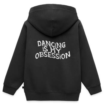 La danse est mon obsession 3 - Sweat Premium à capuche zippé enfant bio - noir - Dos - AI Model Kid Male (0cm)