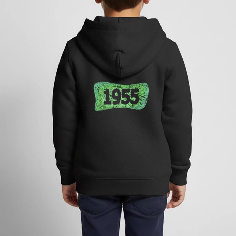 Scratch 1955 Kids Premium Organic Zip-up Hoodie