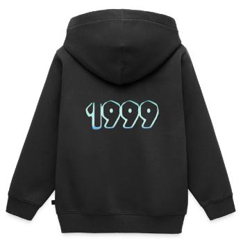 Eisberg 1999 - Kinder Premium Organic Zip Hoodie - Schwarz - Hinten - AI Model Kid Male (0cm)