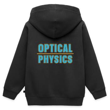 Physicien physicien - Sweat Premium à capuche zippé enfant bio - noir - Dos - AI Model Kid Male (0cm)