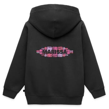 Mutti Marissa - Kinder Premium Organic Zip Hoodie - Schwarz - Hinten - AI Model Kid Male (0cm)
