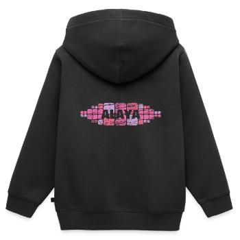 Mutti Alaya - Kinder Premium Organic Zip Hoodie - Schwarz - Hinten - AI Model Kid Male (0cm)