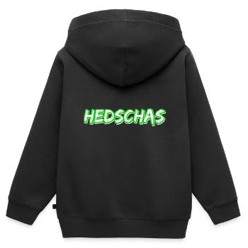 Hejaz as a trekking - Kids Premium Organic Zip-up Hoodie - black - Back - AI Model Kid Male (0cm)